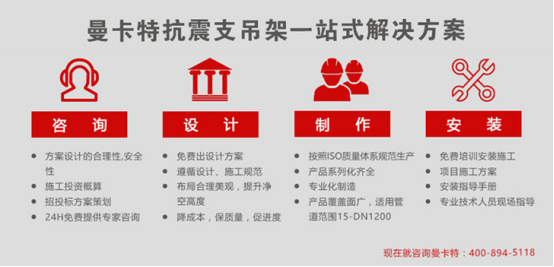 一站式解决您的抗震支架需求，就在曼卡特~