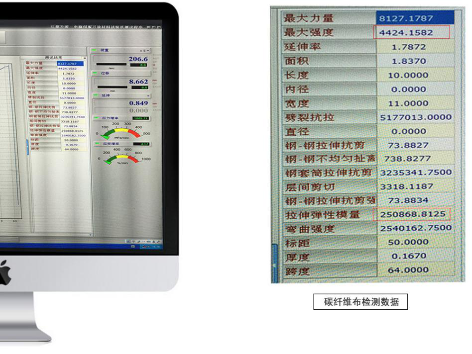曼卡特碳纤维布抗拉强度4000多兆帕，这才是真正的高强！