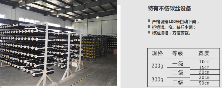 曼卡特碳纤维布采用先进设备生产。产品质量有保障！